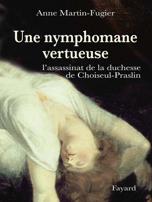 cover image of Une nymphomane vertueuse